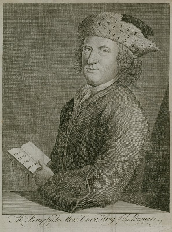 Mr Bampfylde Moore Carew, Rey de los Mendigos de English School