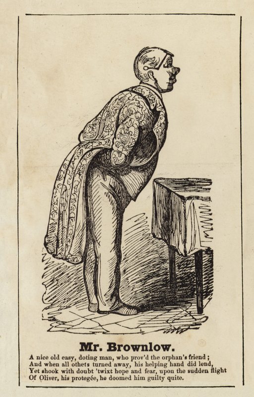El Sr. Brownlow de Oliver Twist de English School