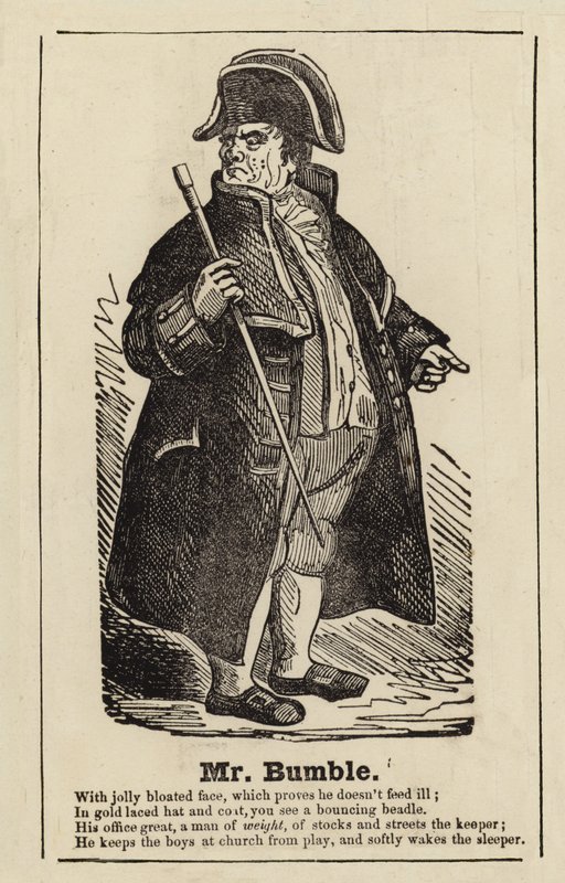 Sr. Bumble de Oliver Twist de English School