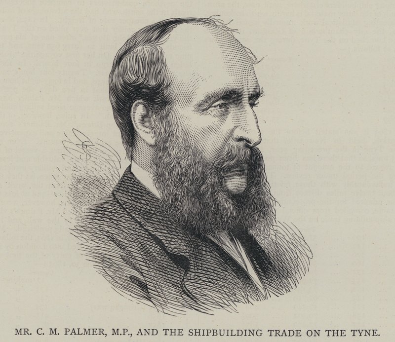 Mr C M Palmer, MP, y el comercio de construcción naval en el Tyne de English School