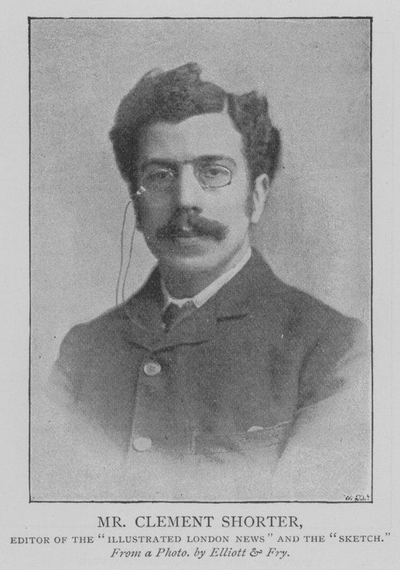 Clement Shorter, Editor del "Illustrated London News" y el "Sketch" (grabado) de English School