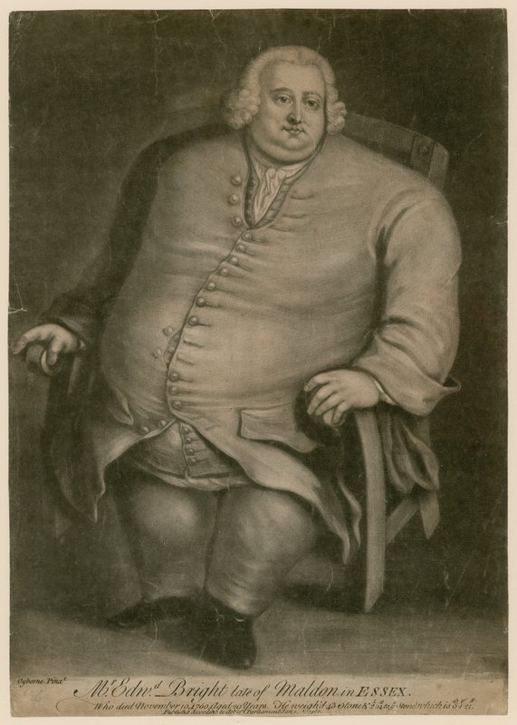 Mr Edward Bright, fallecido en Maldon, Essex, el 10 de noviembre de 1750, a los 29 años de English School