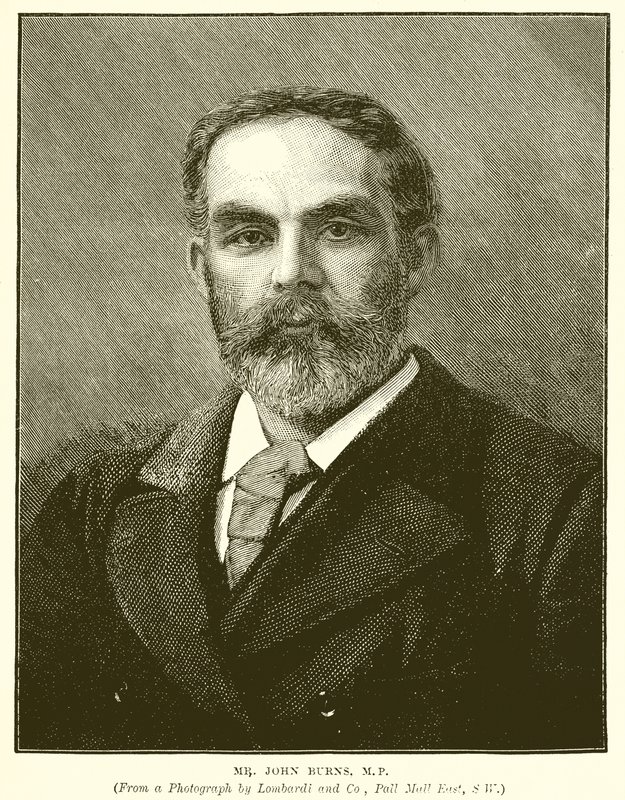 El Sr. John Burns, M.P de English School