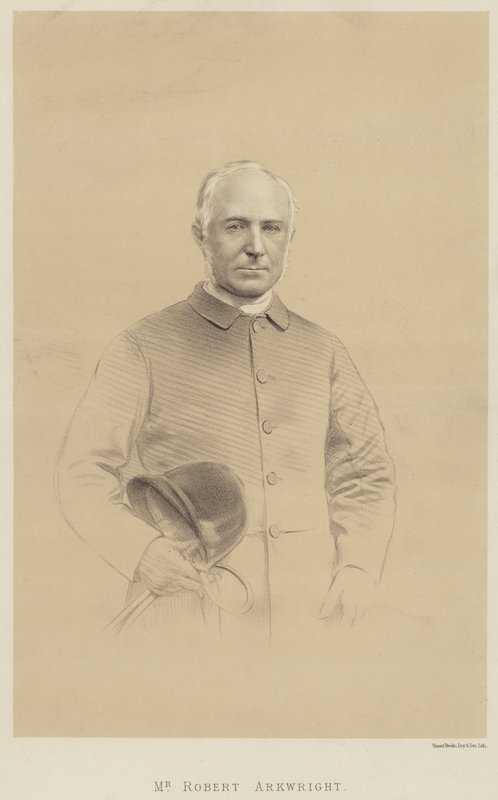 Sr. Robert Arkwright (litografía) de English School