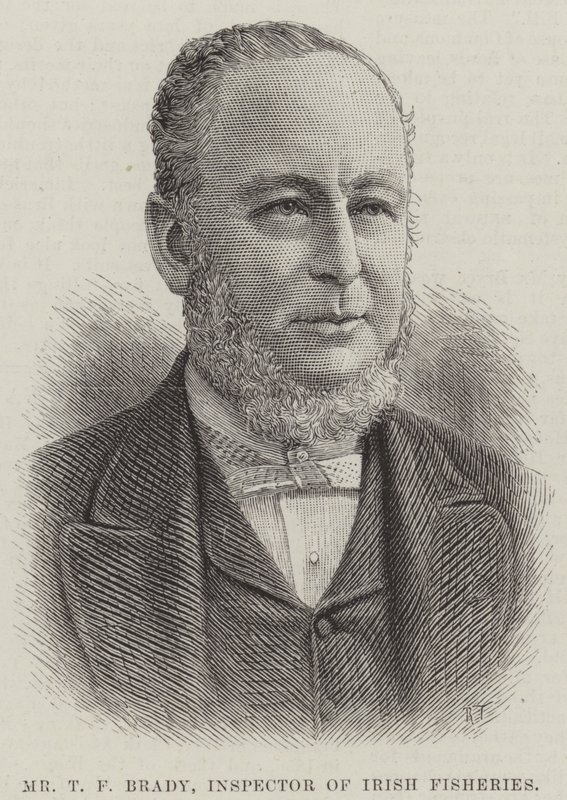 Sr. T F Brady, Inspector de Pesquerías Irlandesas de English School