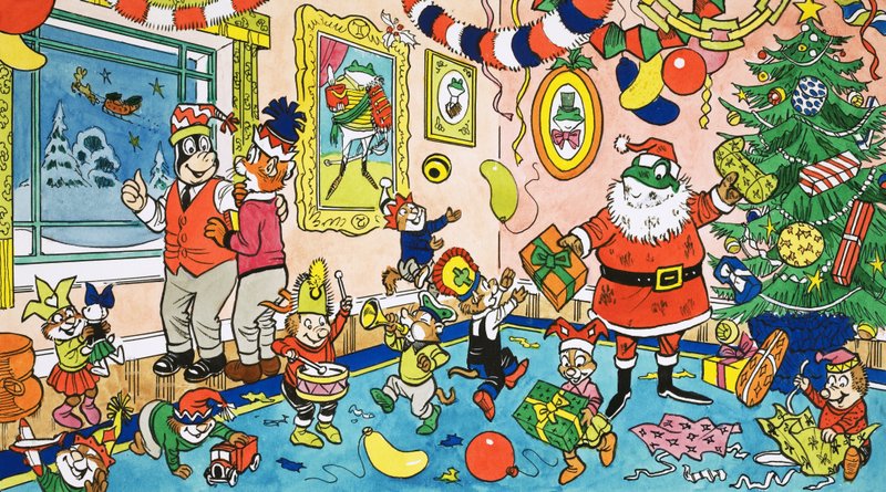 La Fiesta de Navidad del Sr. Sapo de English School