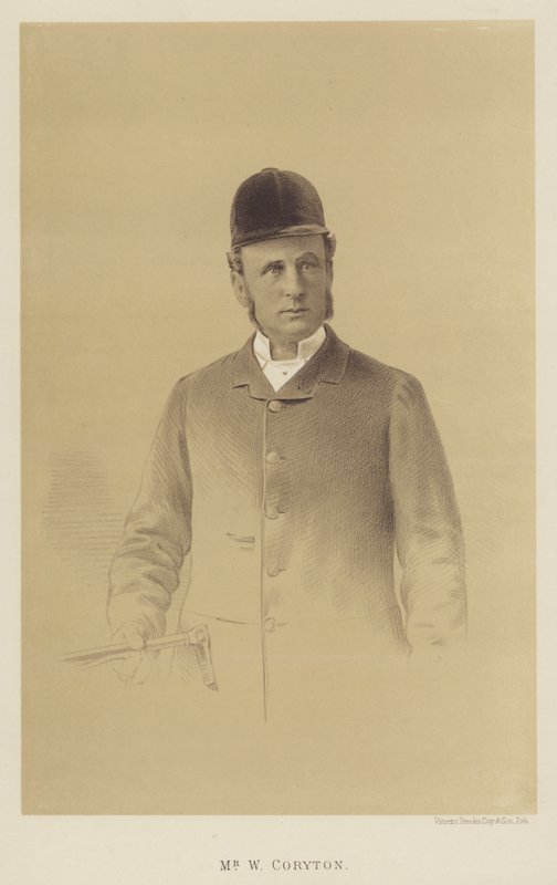 Sr. W Coryton (litografía) de English School
