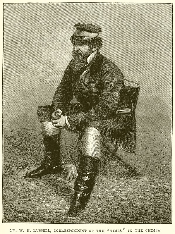 El Sr. W. H. Russell, Corresponsal del Times en Crimea de English School