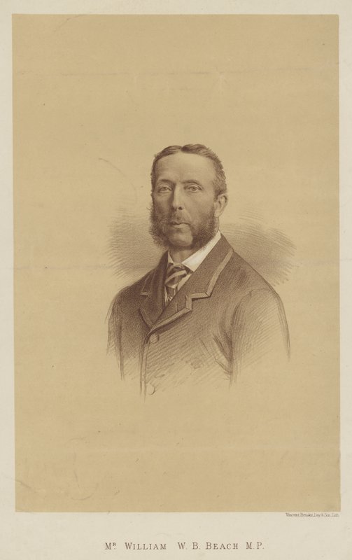 Mr William W B Beach, MP de English School