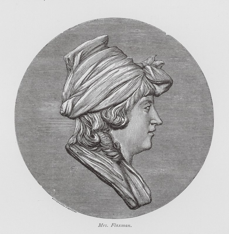 Sra. Flaxman (grabado) de English School