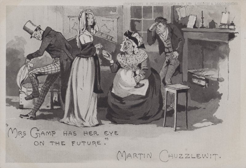 Sra. Gamp, Martin Chuzzlewit de English School
