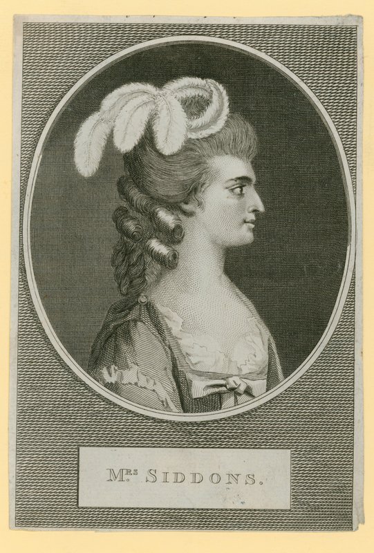 Mrs Sarah Siddons, actriz de English School