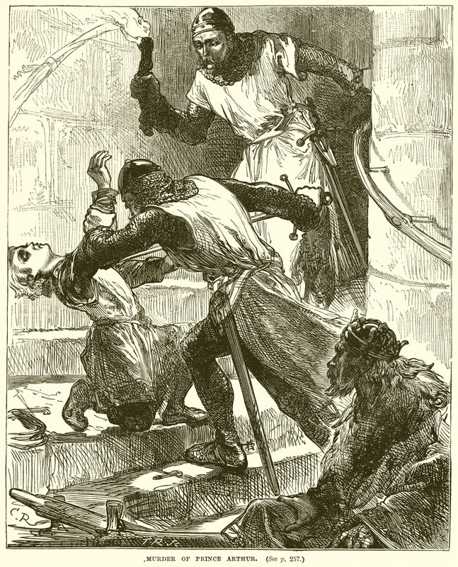Asesinato del príncipe Arturo de English School