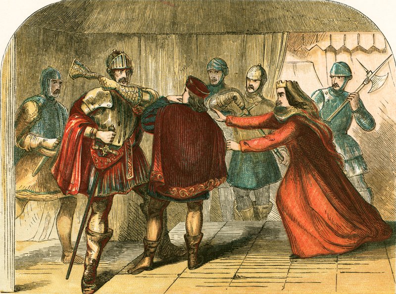 Asesinato del príncipe de Gales por Eduardo IV y sus hermanos de English School