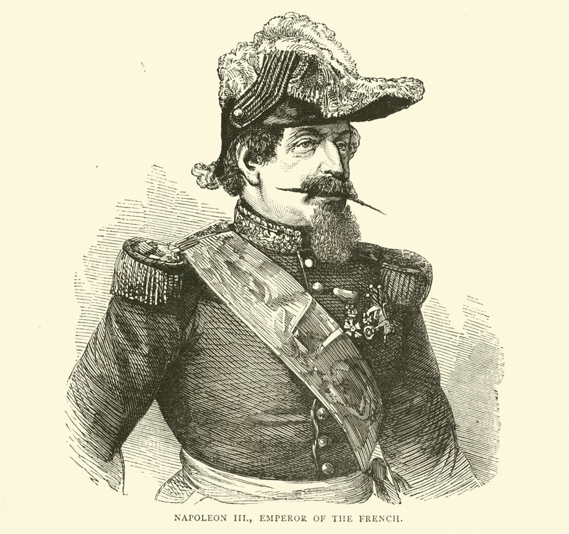 Napoleón III, Emperador de los Franceses, julio 1870 de English School