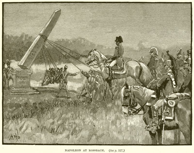 Napoleón en Rossbach de English School