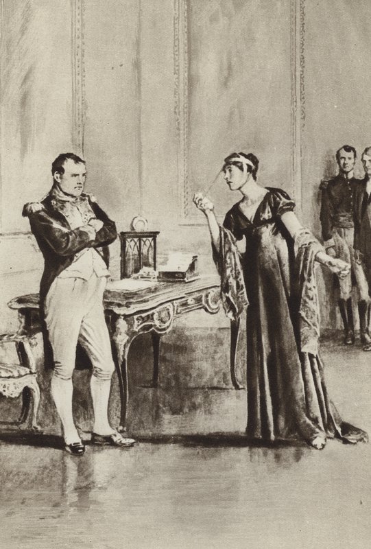 La hermana de Napoleón regresa de Haití con noticias de la perdición de English School