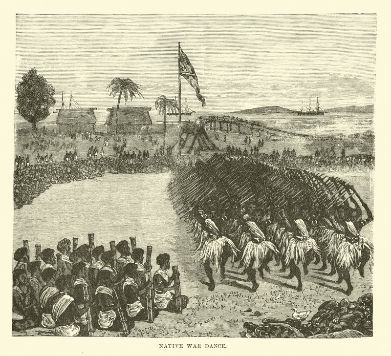 Danza de guerra nativa de English School