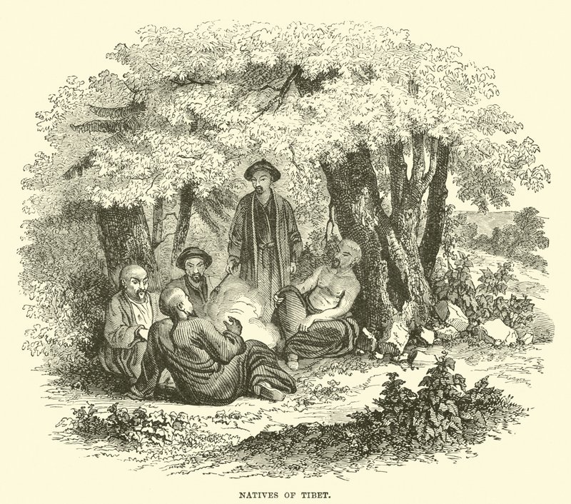 Nativos del Tíbet de English School