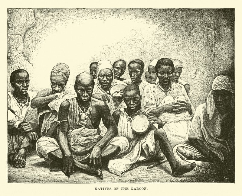 Nativos del Gabón de English School