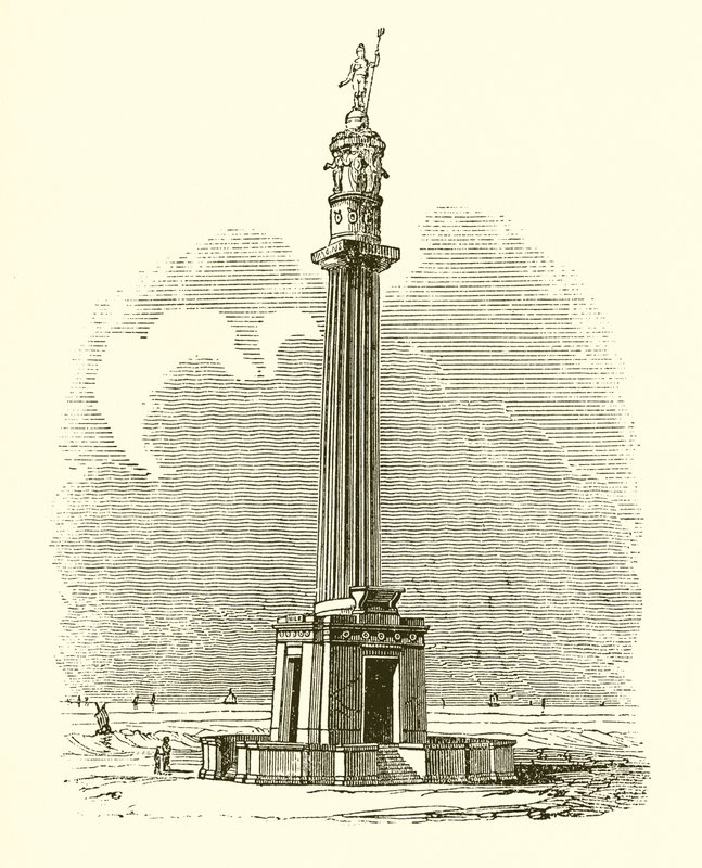Columna de Nelson en Yarmouth de English School