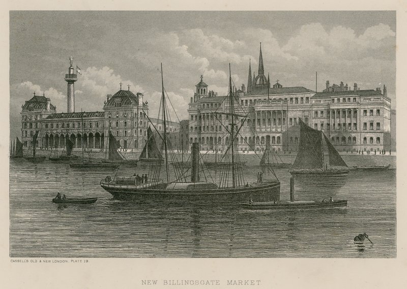 Nuevo mercado de Billingsgate de English School