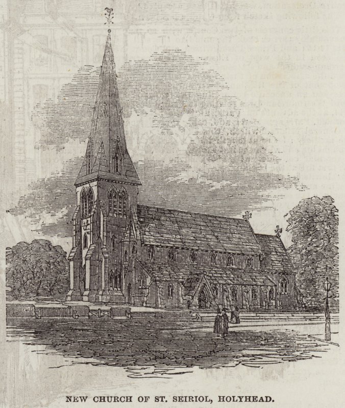 Nueva iglesia de San Seiriol, Holyhead de English School