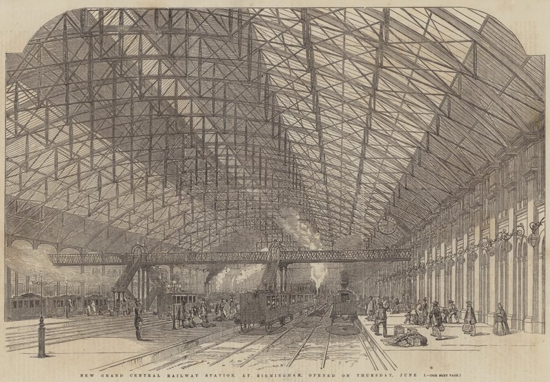 Nueva Estación Central de Ferrocarril, en Birmingham, inaugurada el jueves de English School