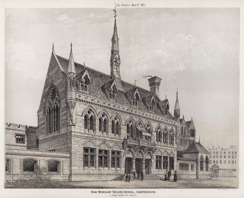 Nueva Escuela de Mercaderes Sastres, Charterhouse de English School