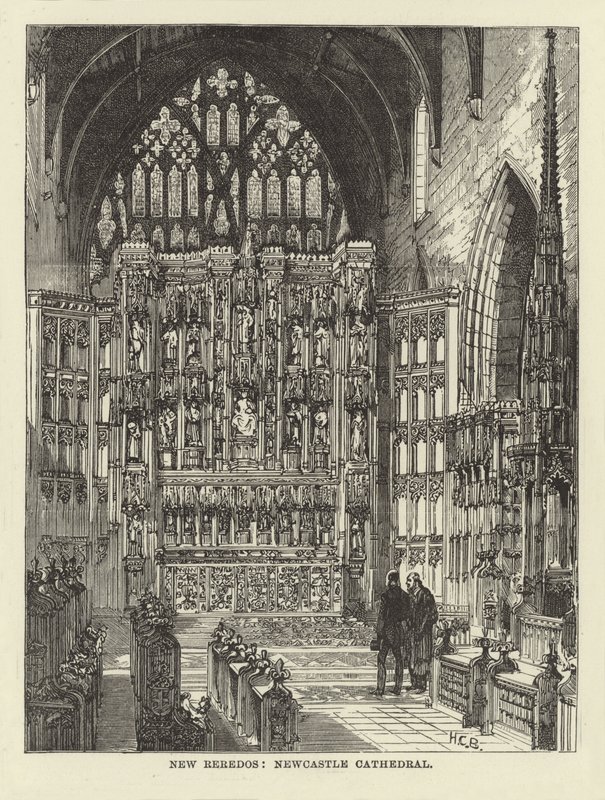 Nuevo Retablo, Catedral de Newcastle de English School