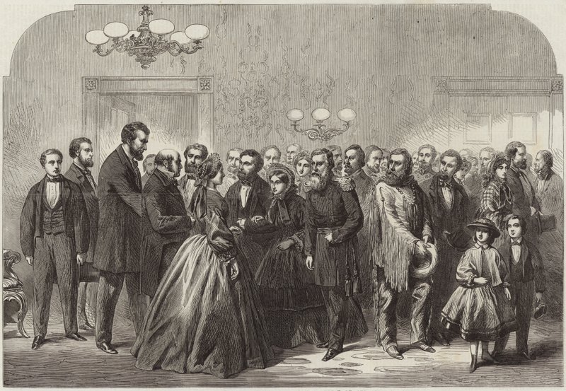 Recepción de Año Nuevo en la Casa Blanca de English School