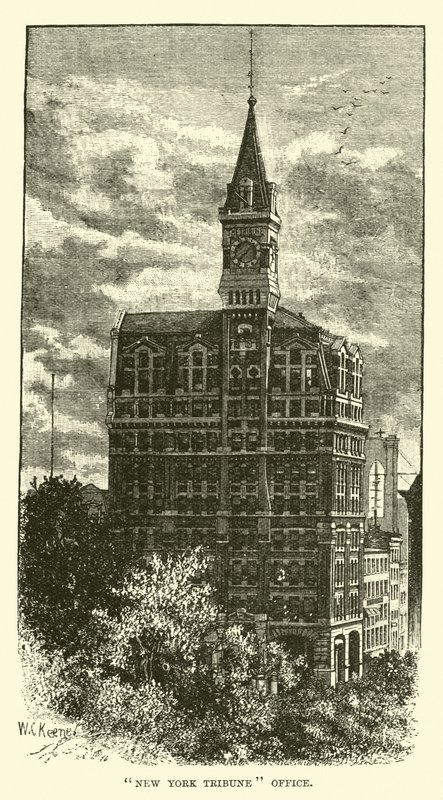 Oficina del New York Tribune de English School