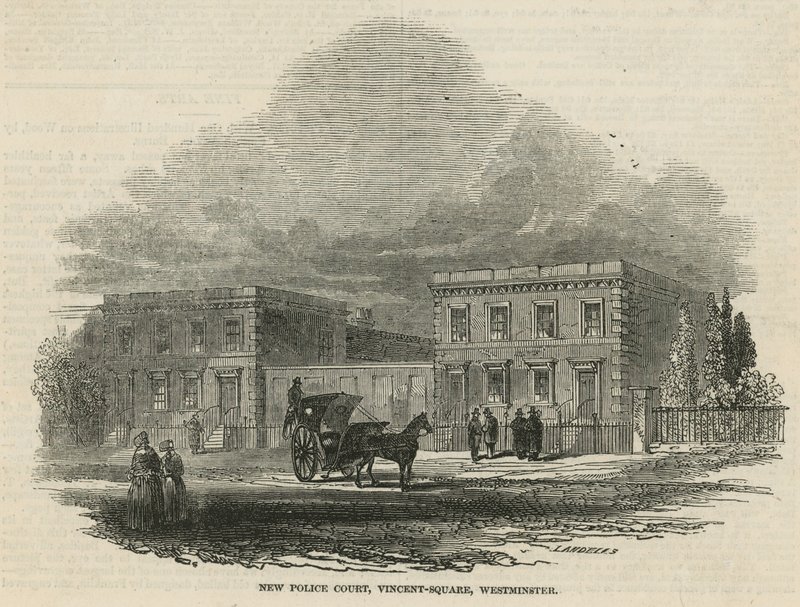 Nuevo tribunal de policía en Vincent Square de English School