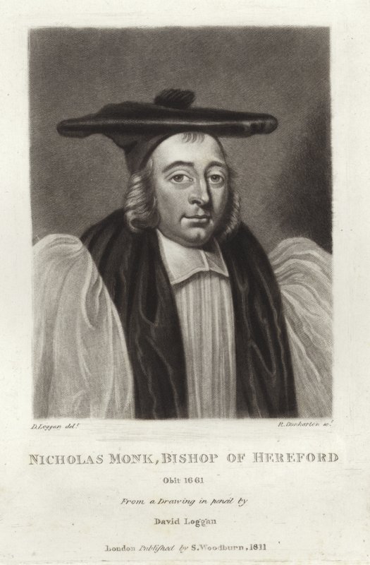 Nicholas Monk, Obispo de Hereford de English School