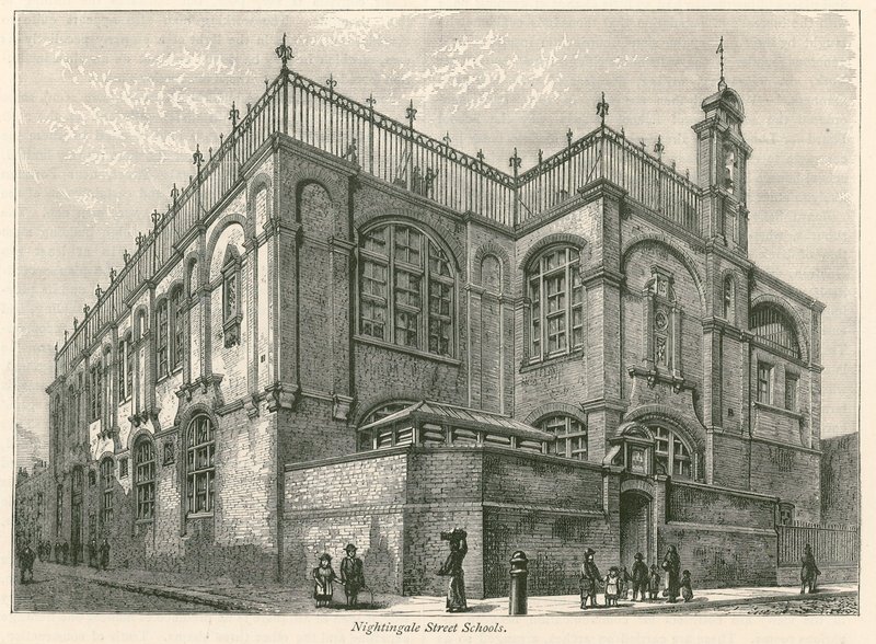 Escuela de Nightingale Street, Marylebone, Londres de English School