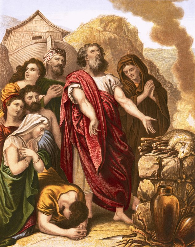 El sacrificio de Noé de English School