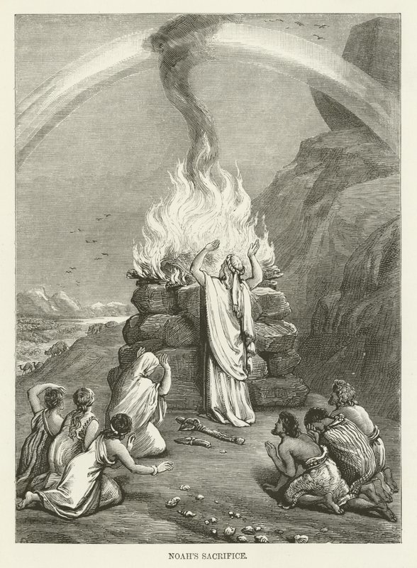 El sacrificio de Noé de English School