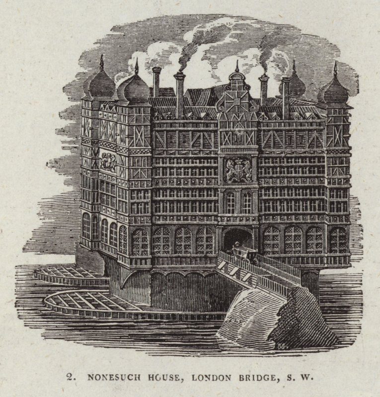 Nonesuch House en el Puente Viejo de Londres de English School