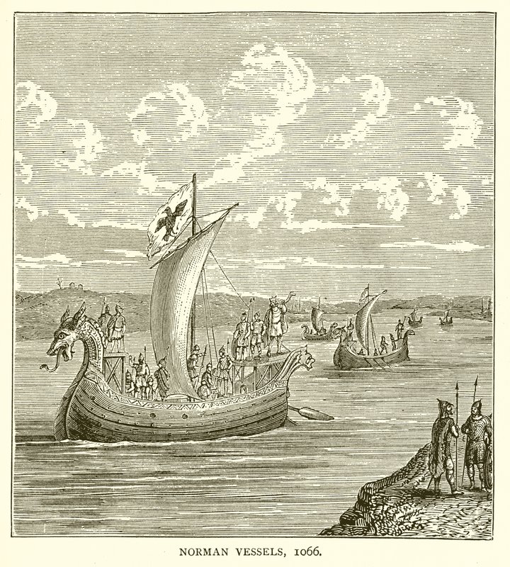 Buques normandos, 1066 de English School