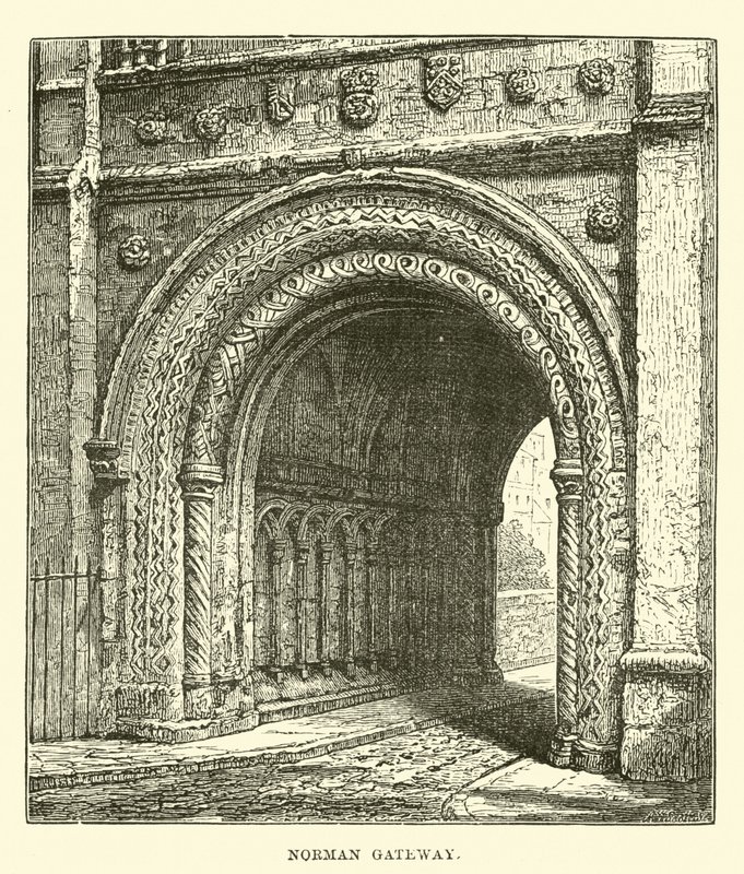 Puerta normanda de English School