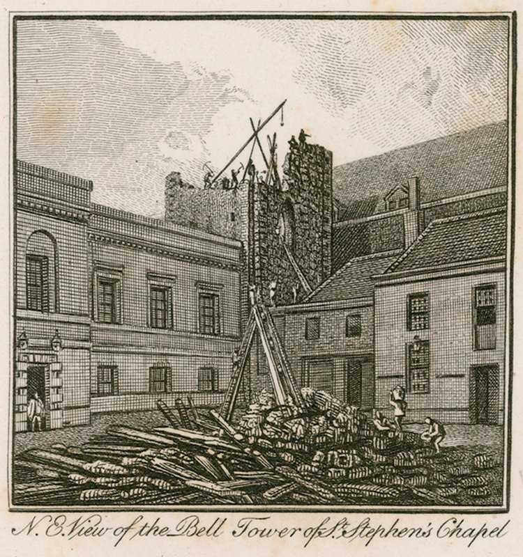 Vista noroeste de la Torre de la Campana de la Capilla de San Esteban de English School