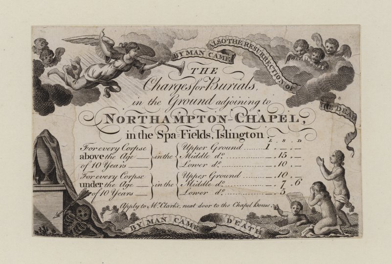 Tarjeta comercial de Northampton Chapel de English School
