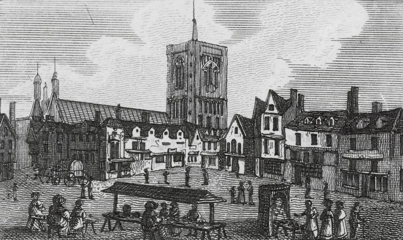Norwich (grabado) de English School