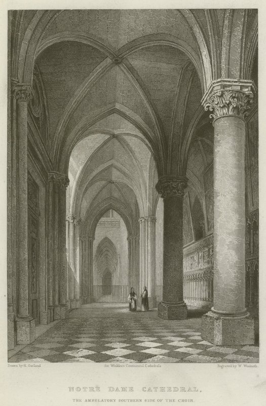 Catedral de Notre Dame, El Ambulatorio del Lado Sur del Coro de English School