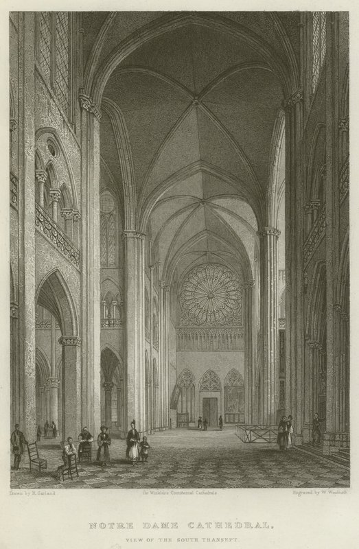 Catedral de Notre Dame, Vista del Transepto Sur de English School