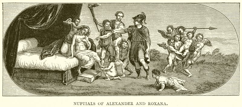 Nupcias de Alejandro y Roxana de English School