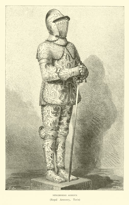 Armadura de Núremberg de English School