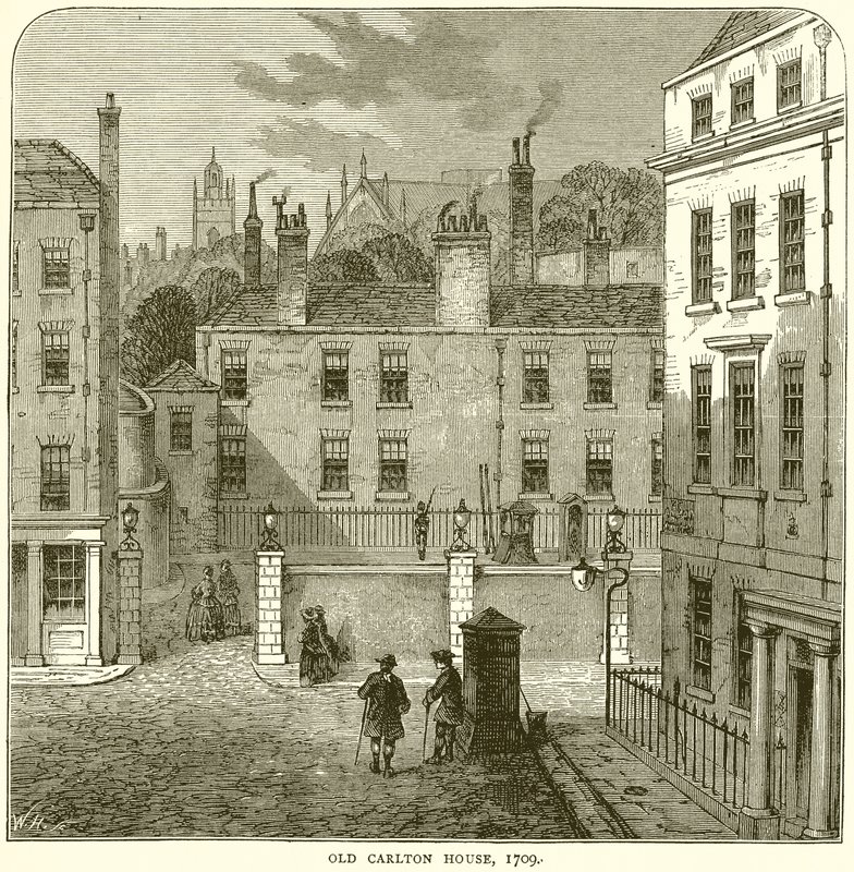Antigua Carlton House, 1709 de English School