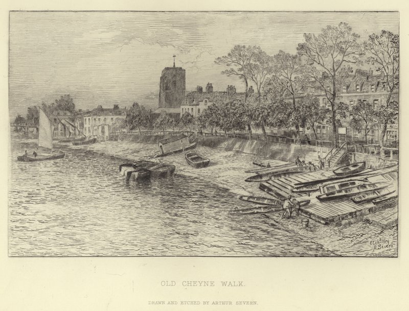 Old Cheyne Walk de English School