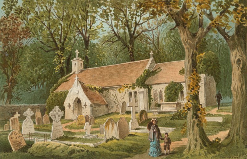 Iglesia Vieja--Bonchurch--Isla de Wight de English School